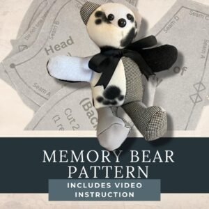 Memory bear pattern memory gift memory box memory dog memory elephant memory animals memory animal pattern christmas craft kit sewing gift