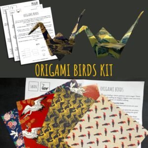 origami bird kit pattern origami Crane origami Swan beginner origami Guide Step-by-Step origami paper Folding Instructions Easy Origami Bird