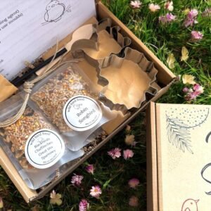 bird seed hanging kit diy kids wildlife craft homeschool activity bird lover gift feed the birds craft set complete craft kid for children