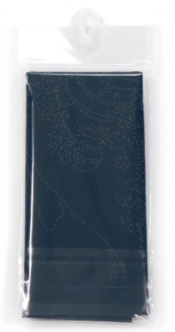 Olympus sashiko picture Great wave off Kanagawa indigo fabric wave design Wash-away Japanese embroidery fabric thin thread pre-printed panel - Image 4